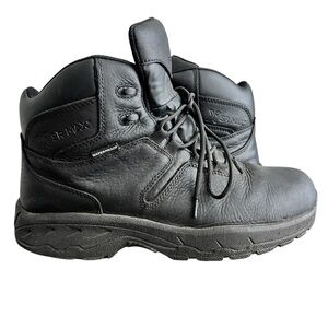 SR Max Boots Men's 10.5 Kobuk Toe Waterproof Leather Slip on Black‎ SRM2600